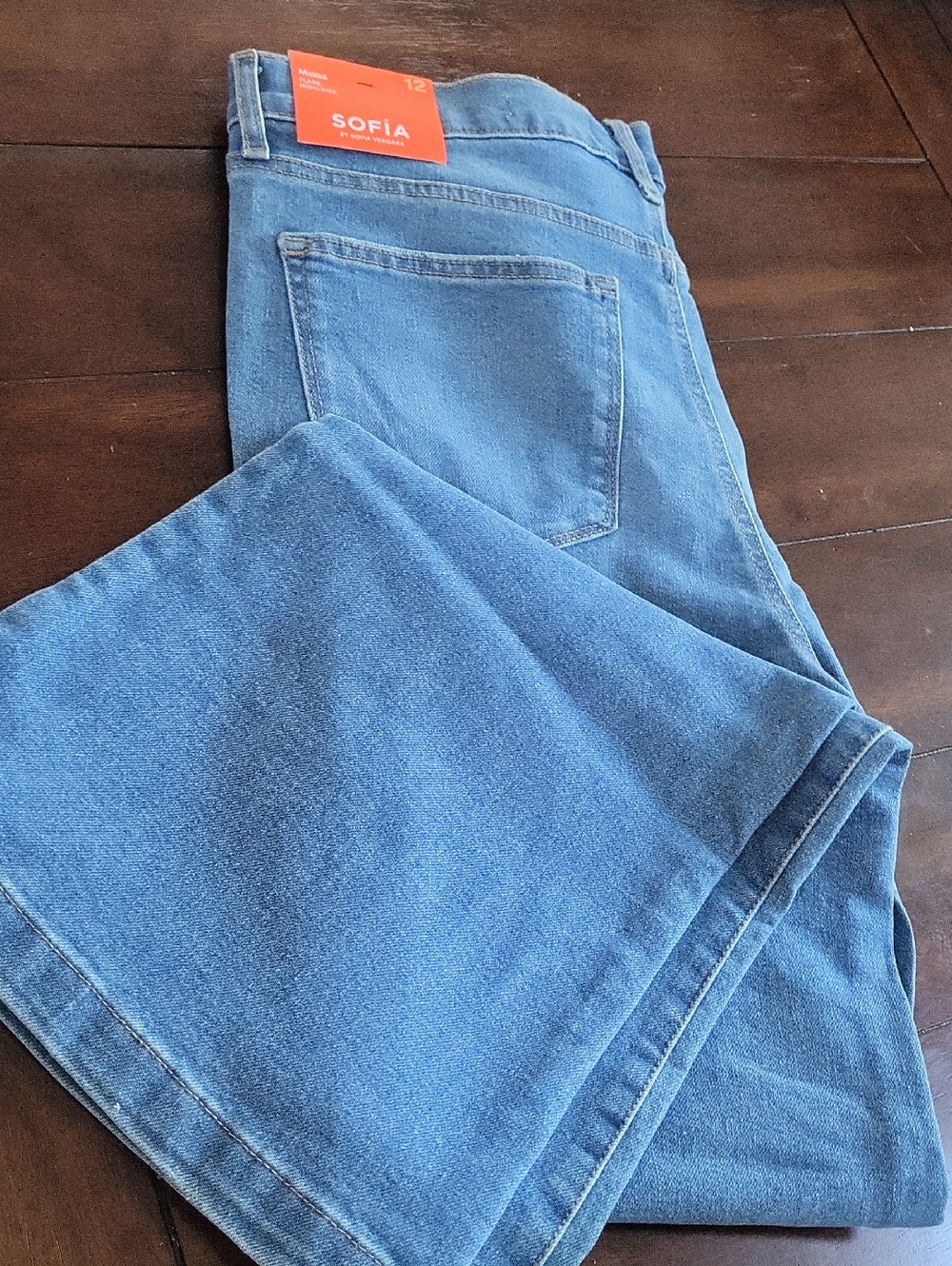 sofia by sofia vergara Light Blue Flare Jeans